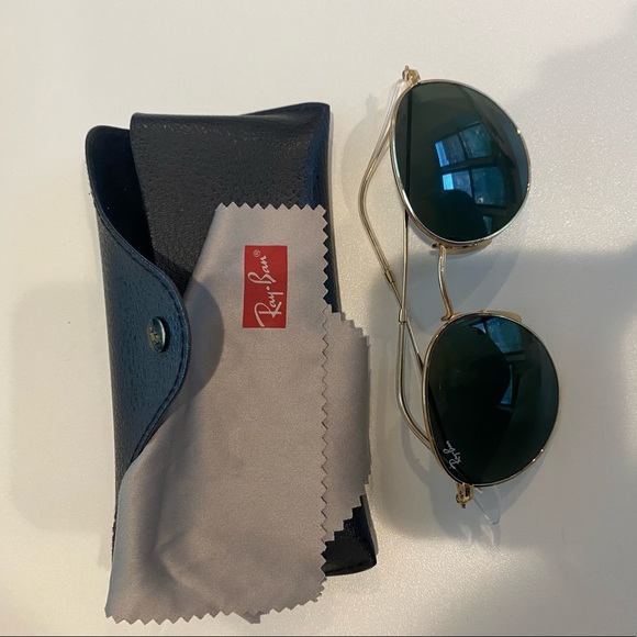 Ray-Ban Round Metal Sunglasses - Picture 5 of 5